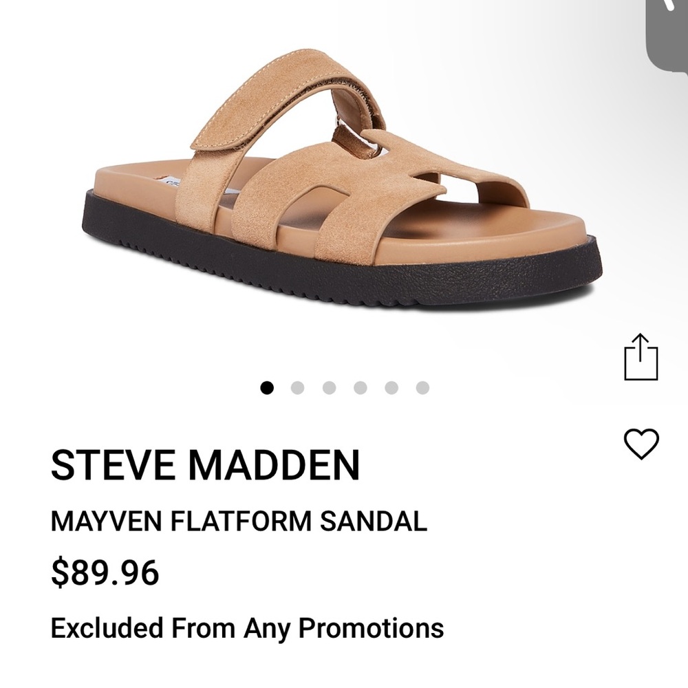 Brand new Steve Madden sandals